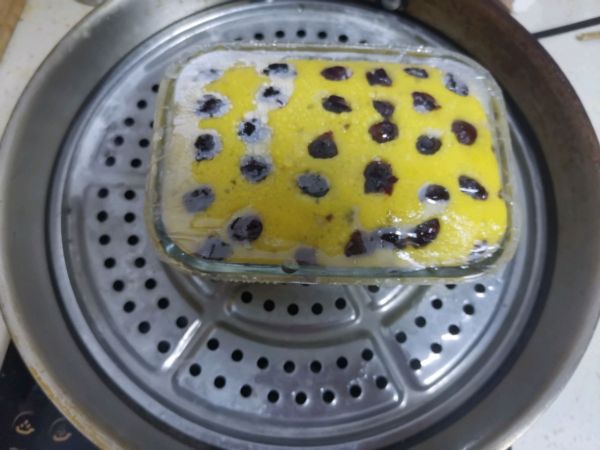 蔓越莓玉米面发糕