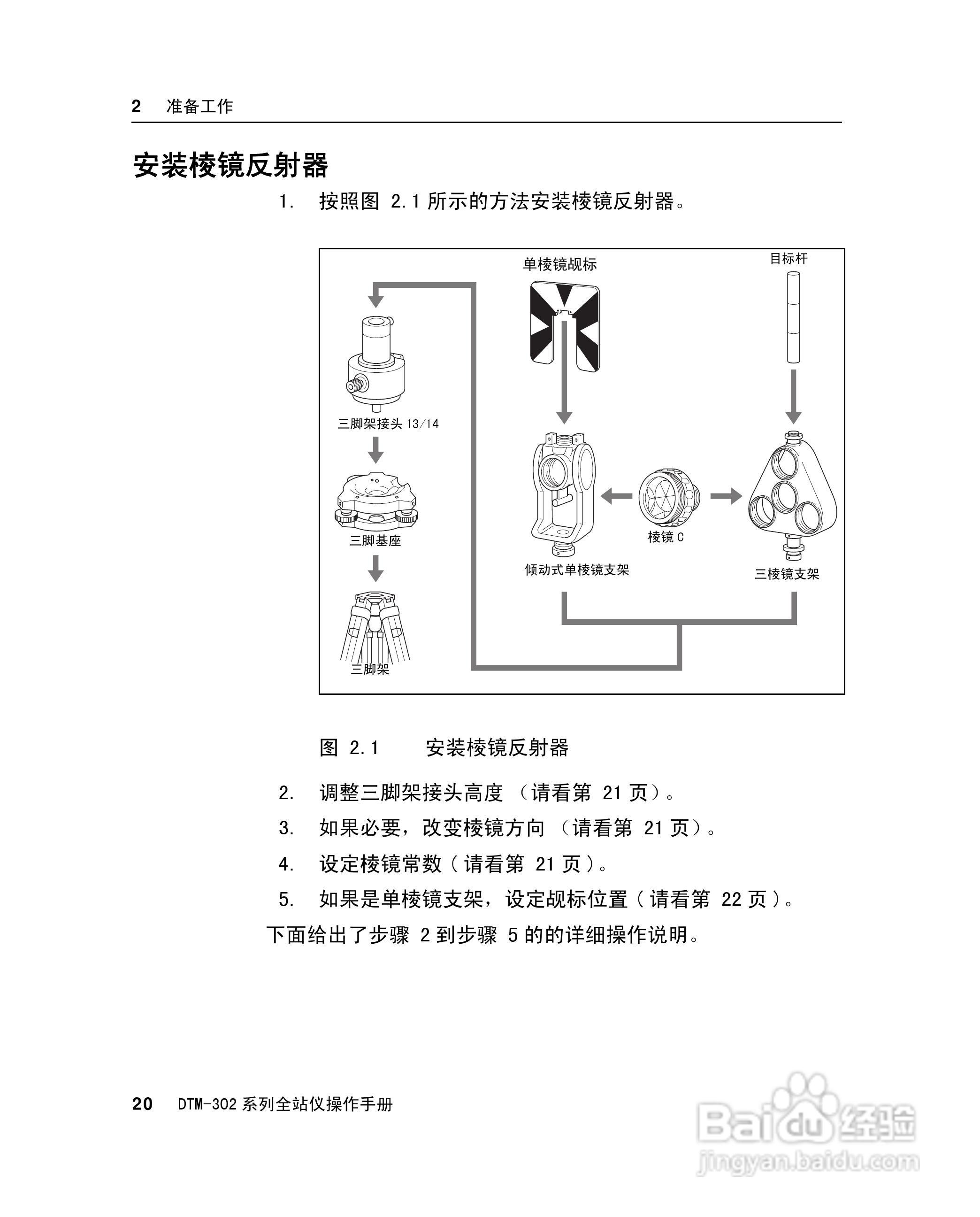 尼康DTM-302、332、352、362 系列全站仪使用手册:[4]