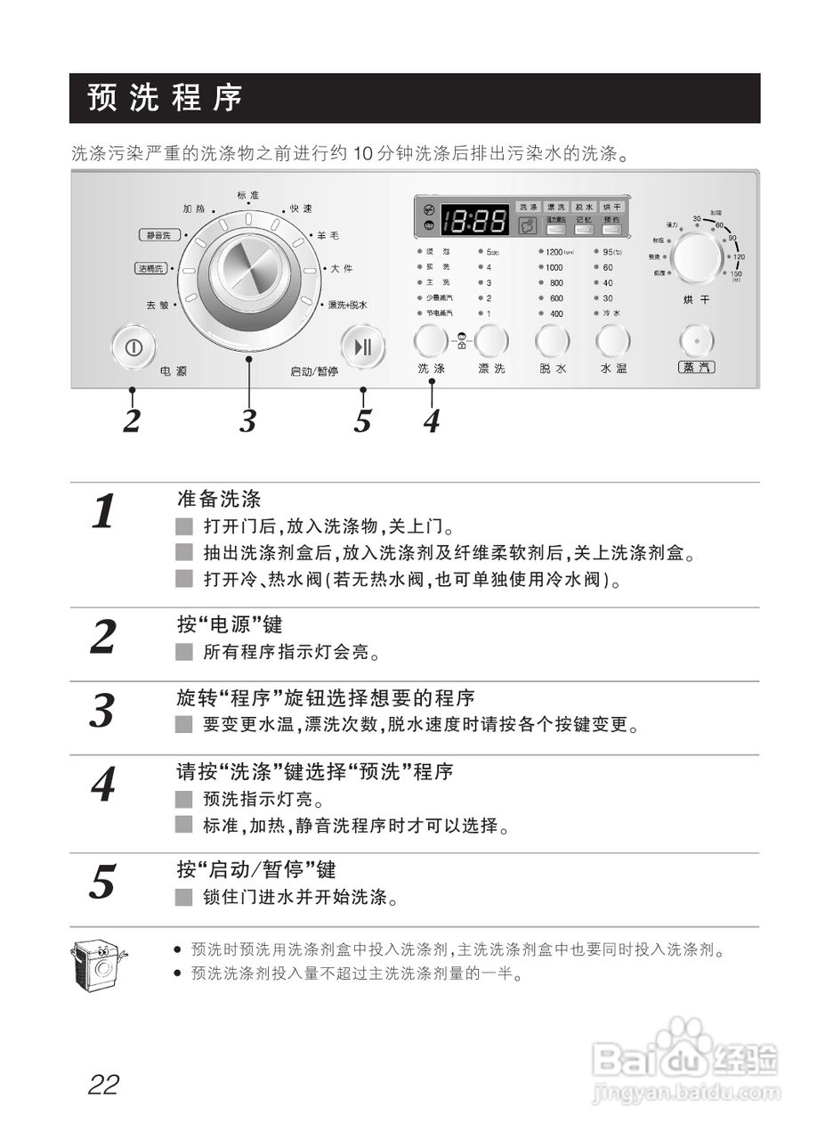 LG WD-12476RD洗衣机使用说明书:[3]