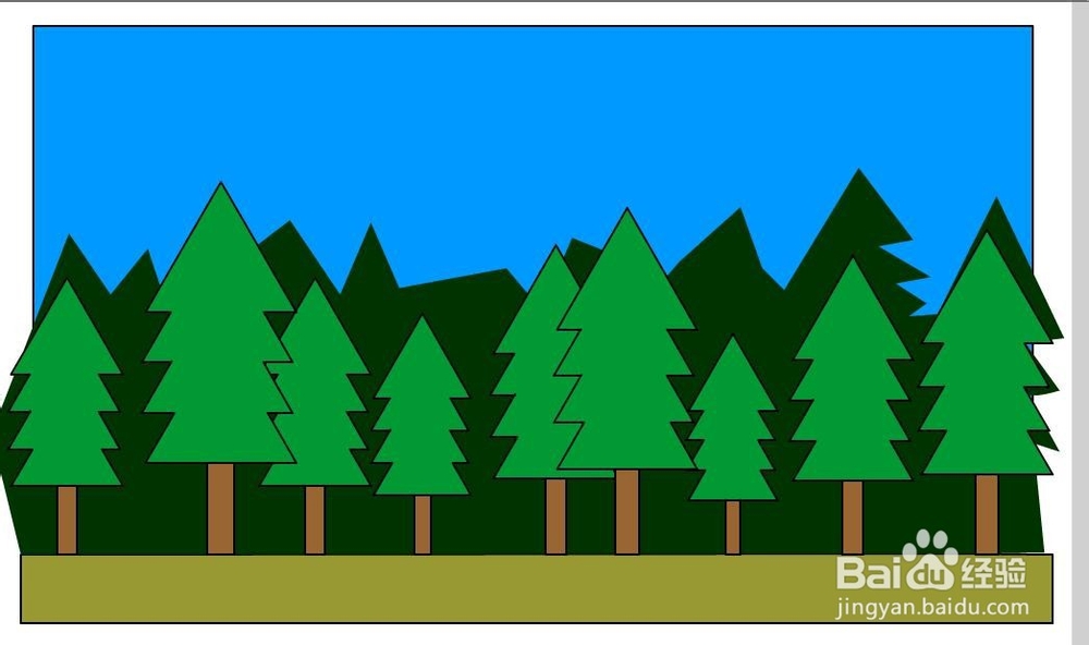 flash如何把一棵树生成一片森林教程