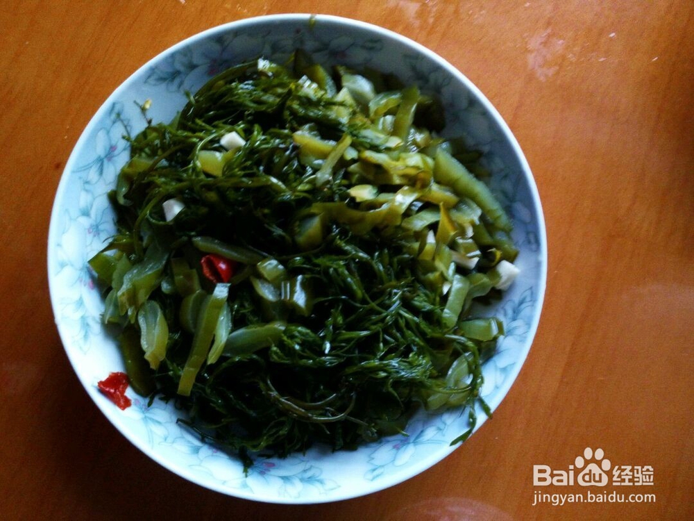 盐渍马尾藻怎么吃