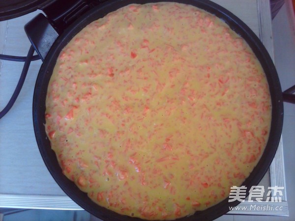 玉米小蛋饼的做法