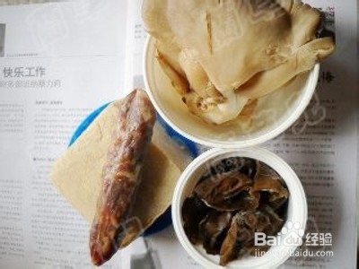 菇耳冻豆腐的做法