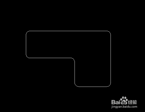 autoCAD如何使用圆角工具