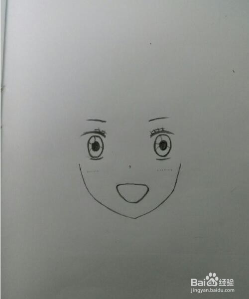 铅笔画漫画人物教程,夏目友人帐狐狸步骤