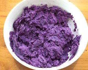 紫薯玫瑰花馒头