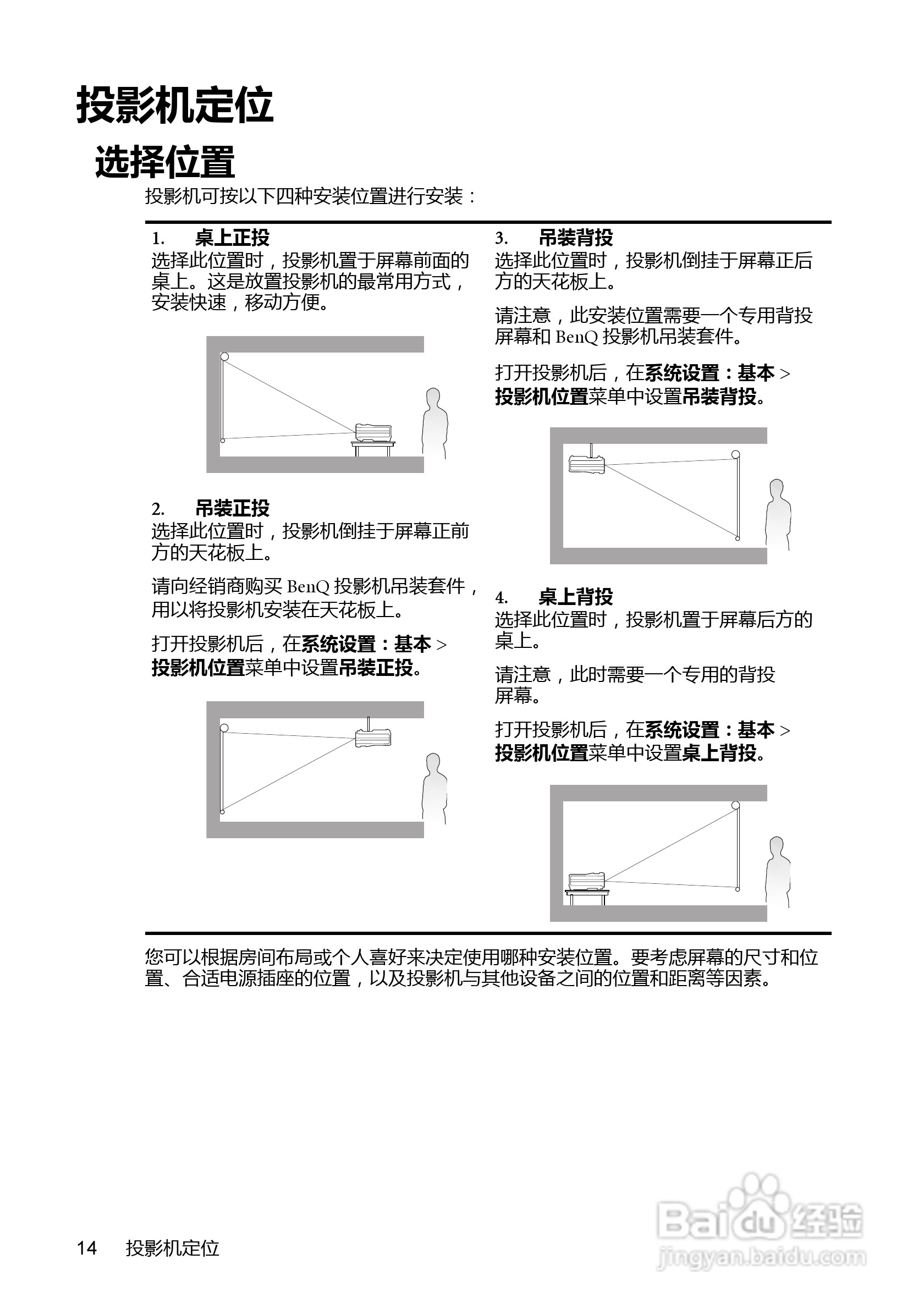 明基MP772ST投影机使用说明书:[2]