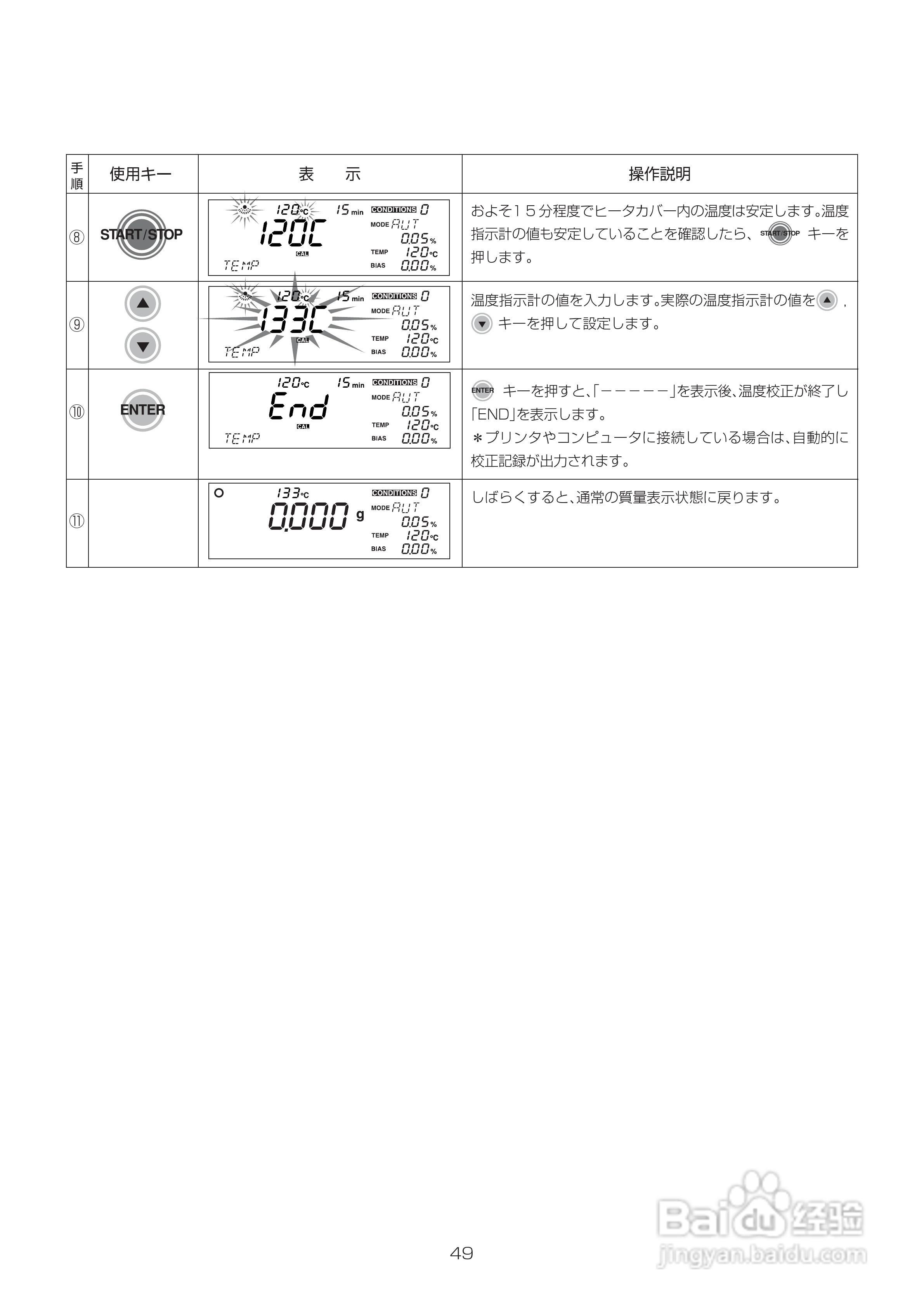 电子水分计MOC-120H使用说明书:[6]