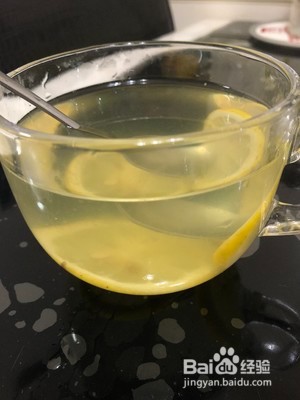 蜂蜜柠檬的做法