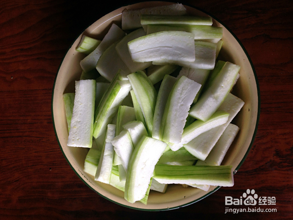 家常菜——丝瓜肉片汤