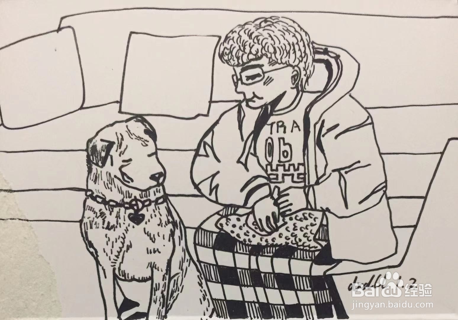 插画教程之缝补玩偶的奶奶