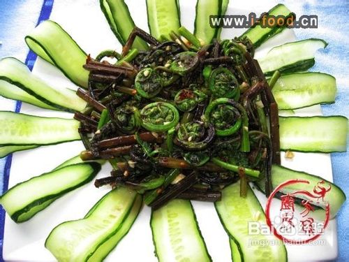 山野菜之二------凉拌水蕨菜