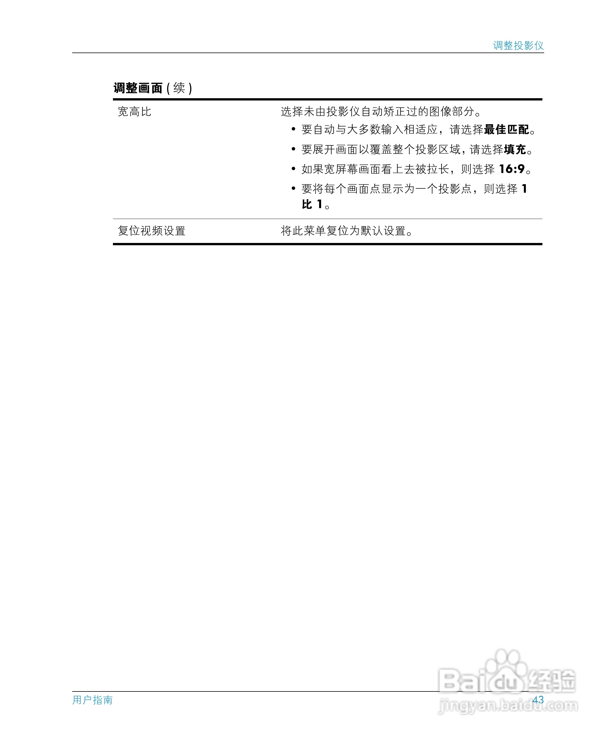 惠普(康柏) HP mp3135 Digital Projector投影机说明书:[5]