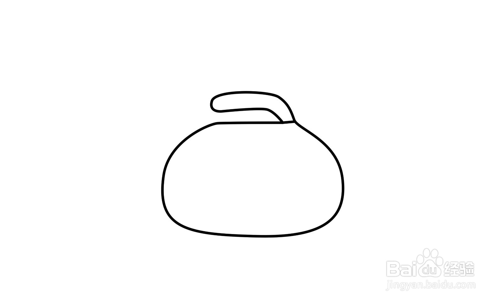 简笔画冰壶怎么画