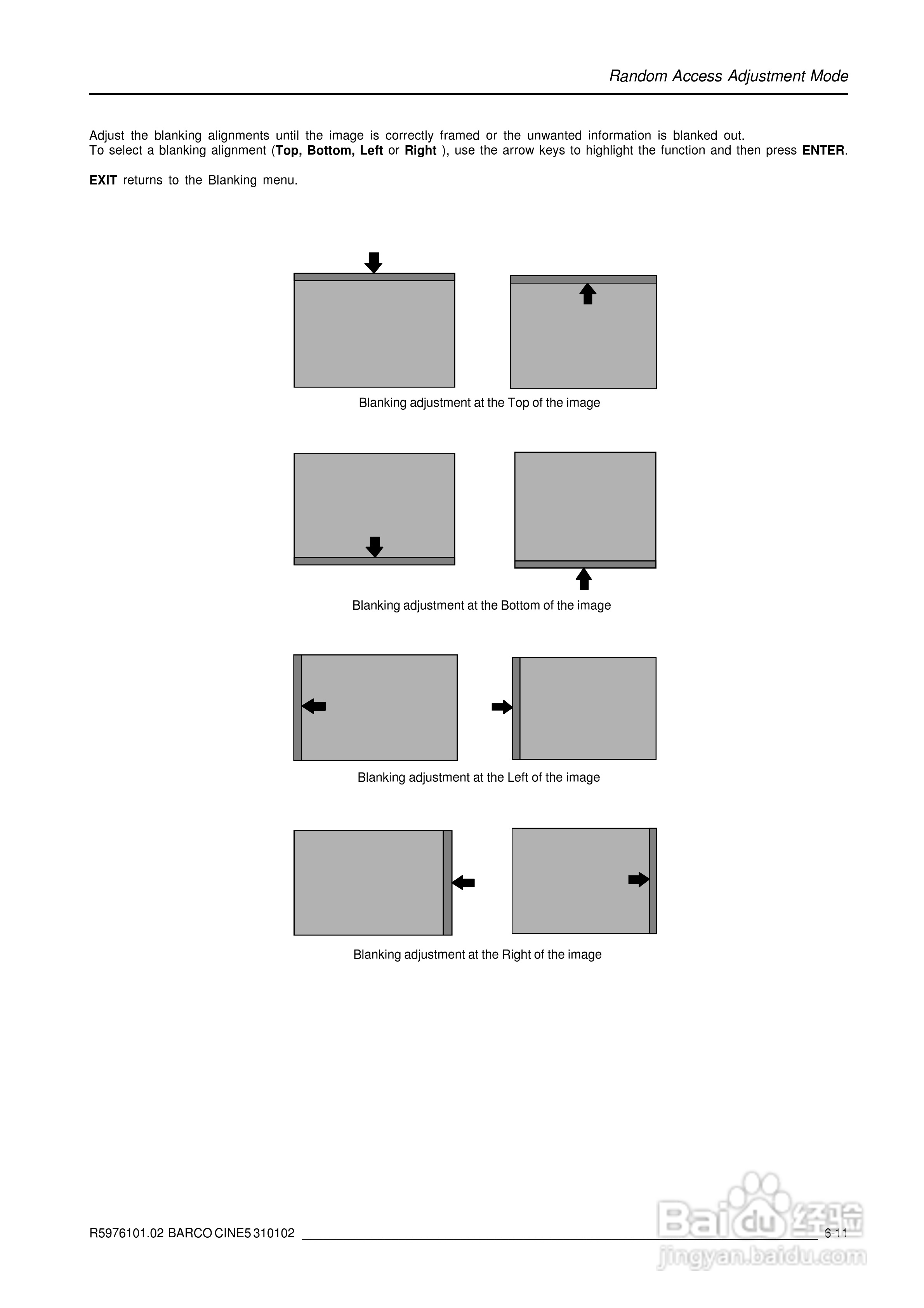 Barco巴可 Cine 5投影机说明书:[4]