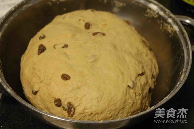 葡萄干红糖馒头