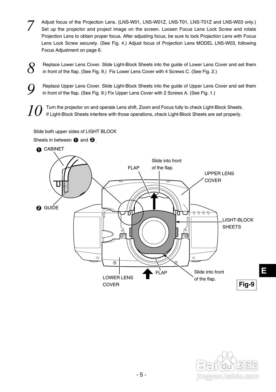 三洋 PLC-XF46NE投影机说明书:[7]