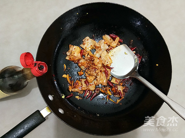 干锅娃娃菜的做法