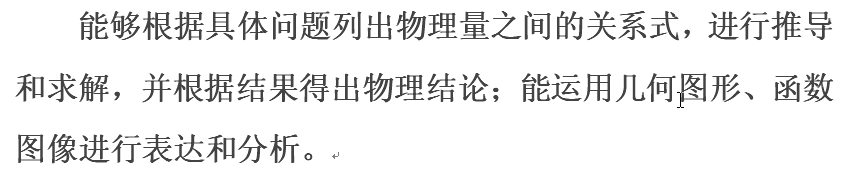 2018高考物理对能力要求包括哪几个方面