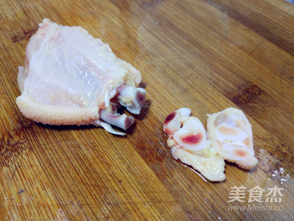 土豆胡萝卜无骨烤翅