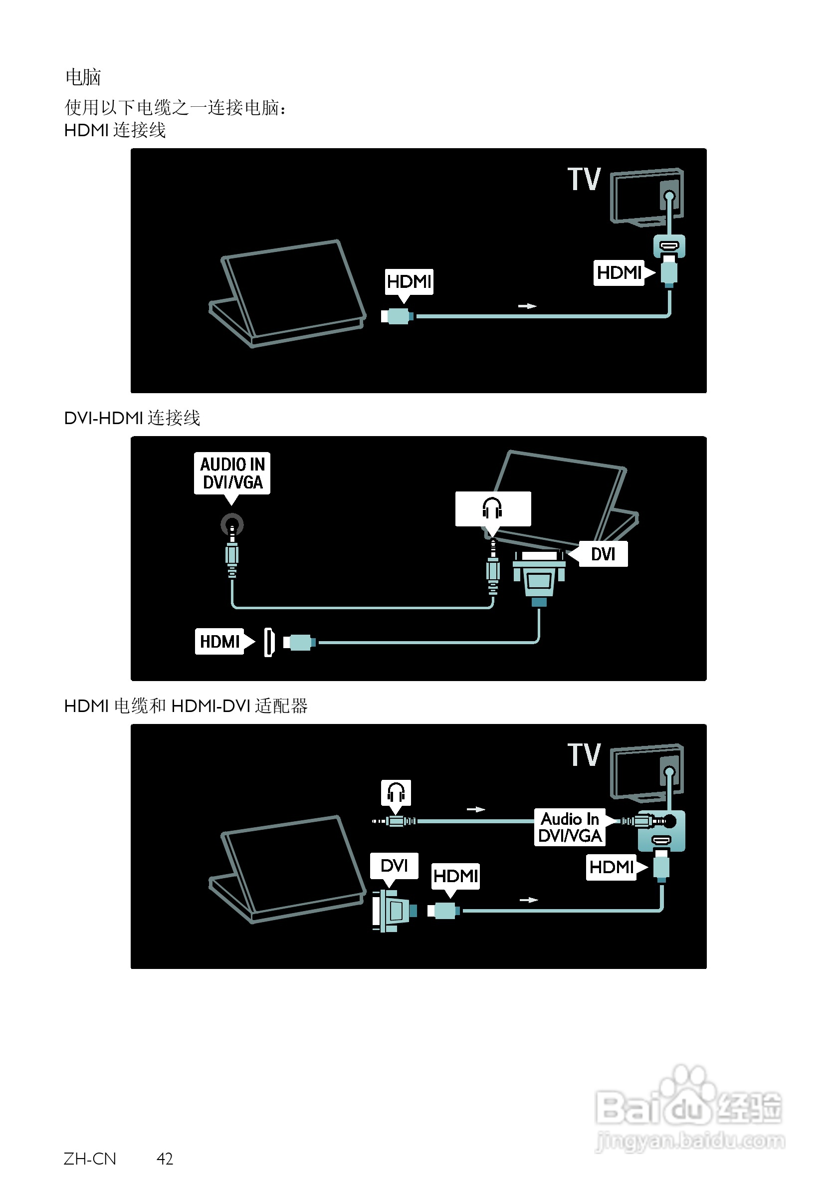 PHILIPS PFL6605电视使用说明书:[5]