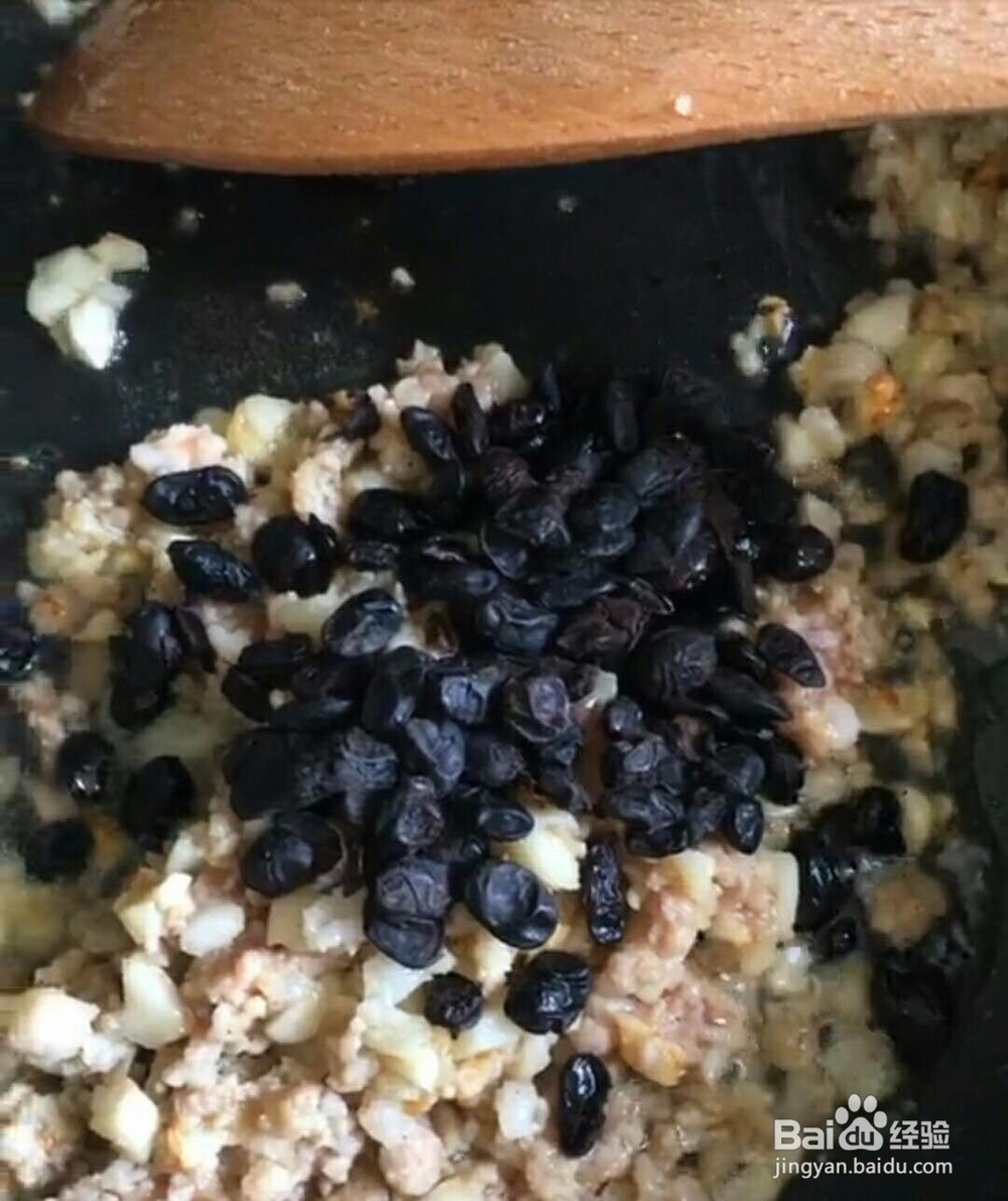 四季豆豆豉肉末做法