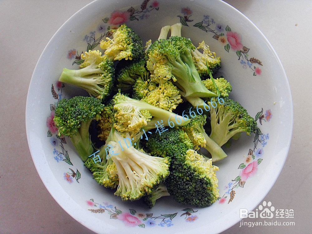 抗雾霾美食——耗油西兰花炒木耳