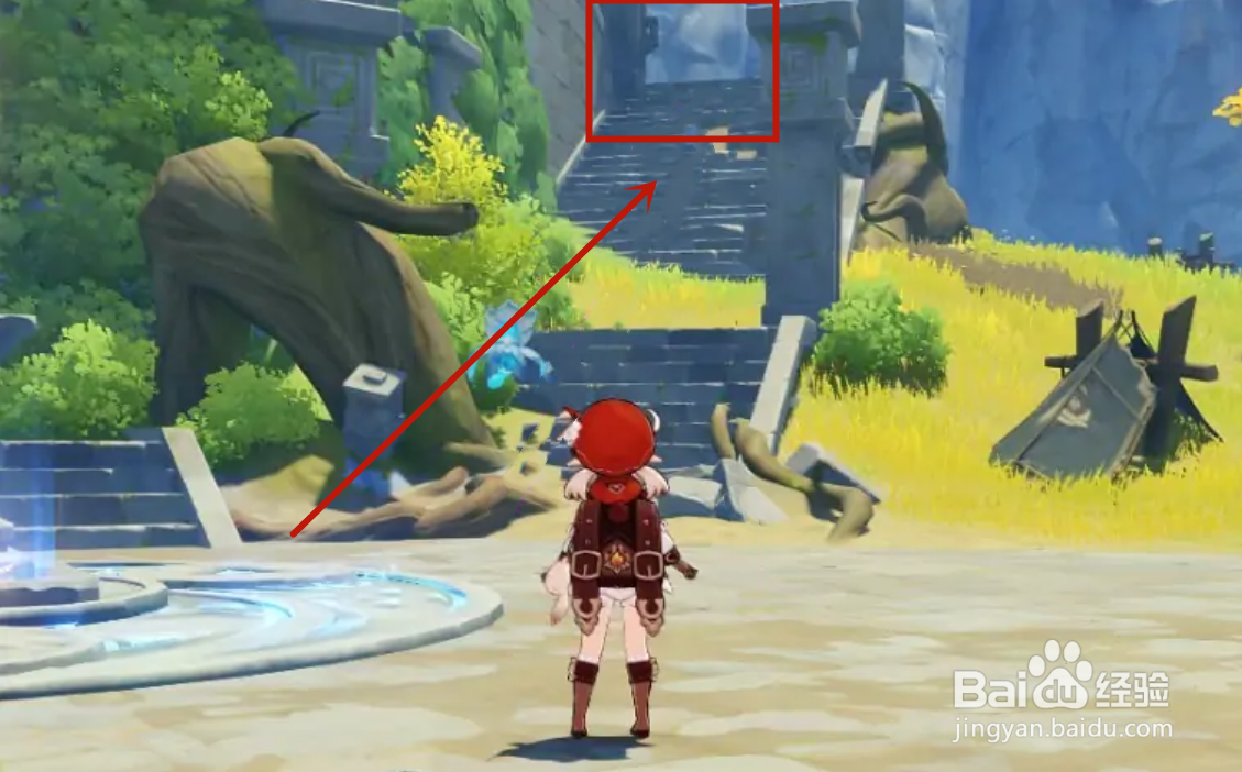 天遒谷的遗迹空洞