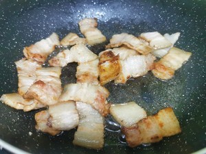 茭白回锅肉的做法