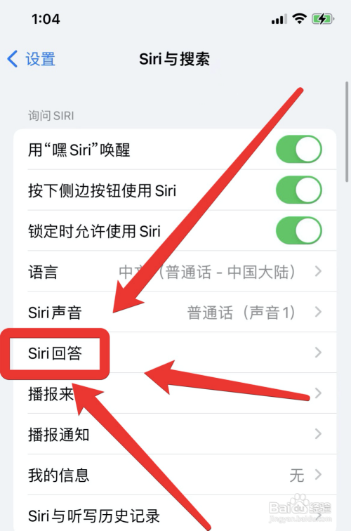 苹果手机嘿siri怎么没有回答