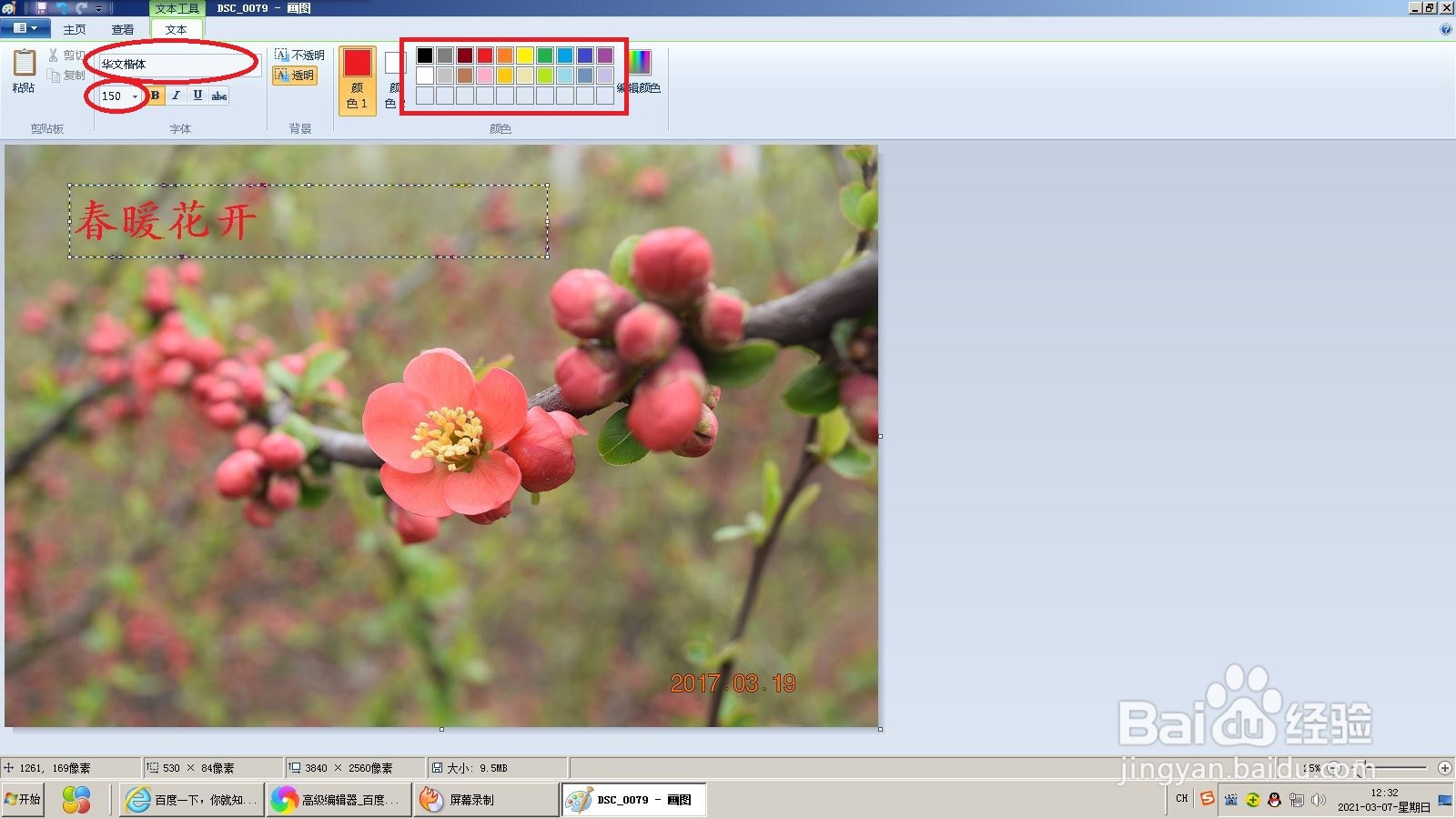 怎么在照片上加文字