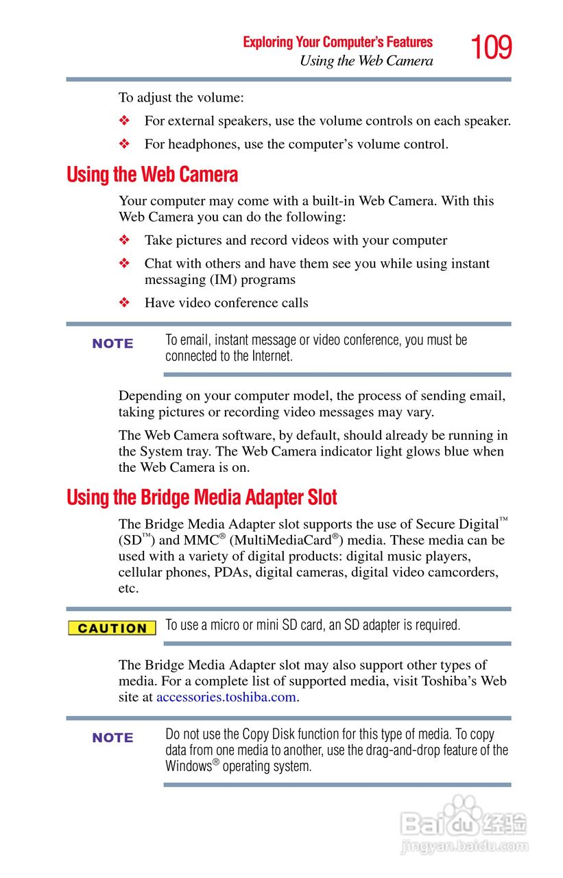 东芝NB200笔记本电脑使用说明书:[11]