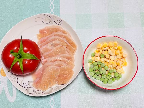 茄汁玉米鸡胸肉
