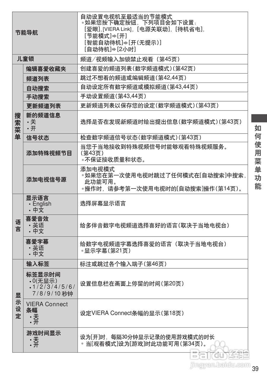 松下TH-P46ST32C等离子彩电使用说明书:[4]