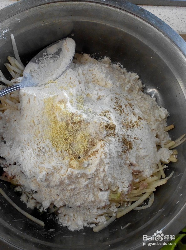 烙饼——土豆金丝饼