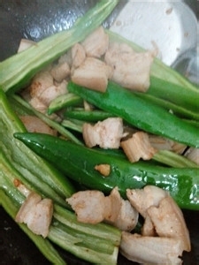 好吃的辣椒炒肉