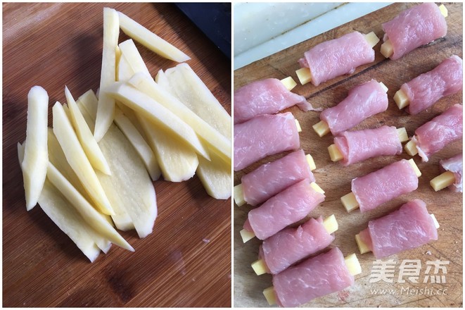 土豆版糖醋排骨