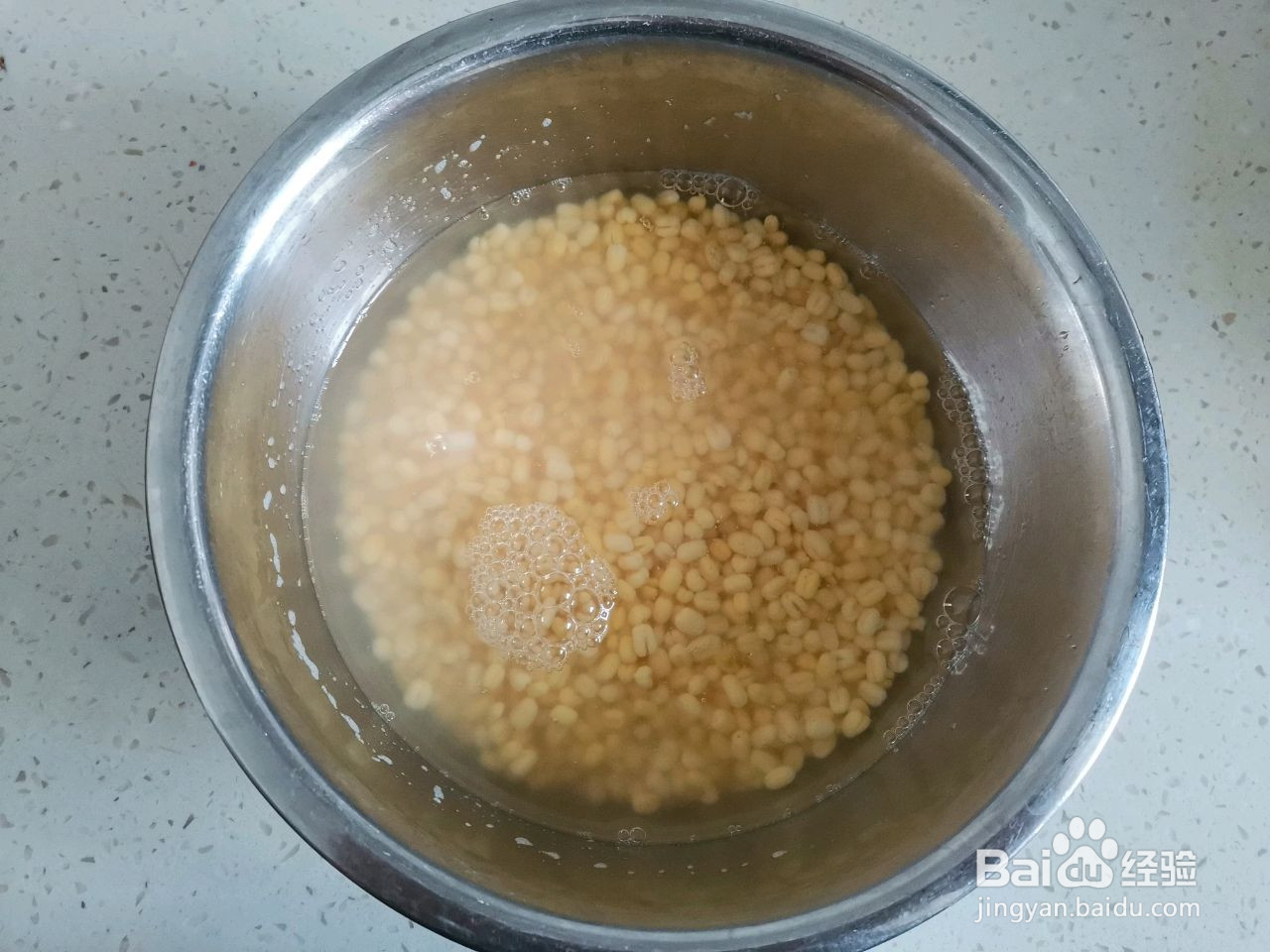 奶香蔓越莓绿豆糕的做法