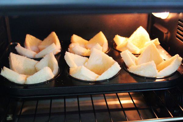 芝士时蔬吐司盏