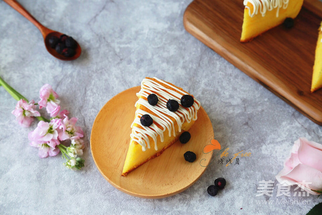蓝莓奶油蛋糕