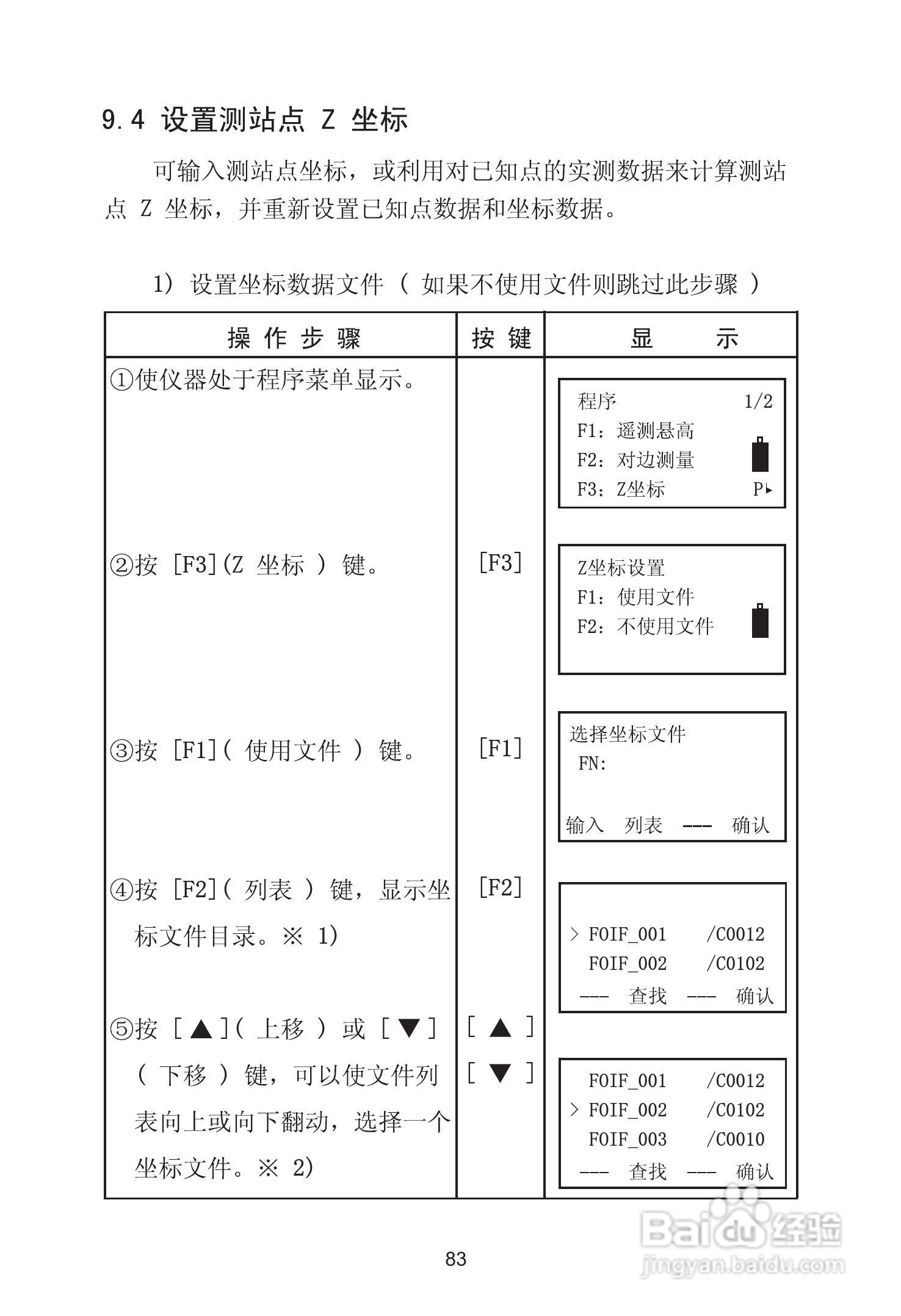 苏州一光RTS630D全站仪使用说明书:[10]
