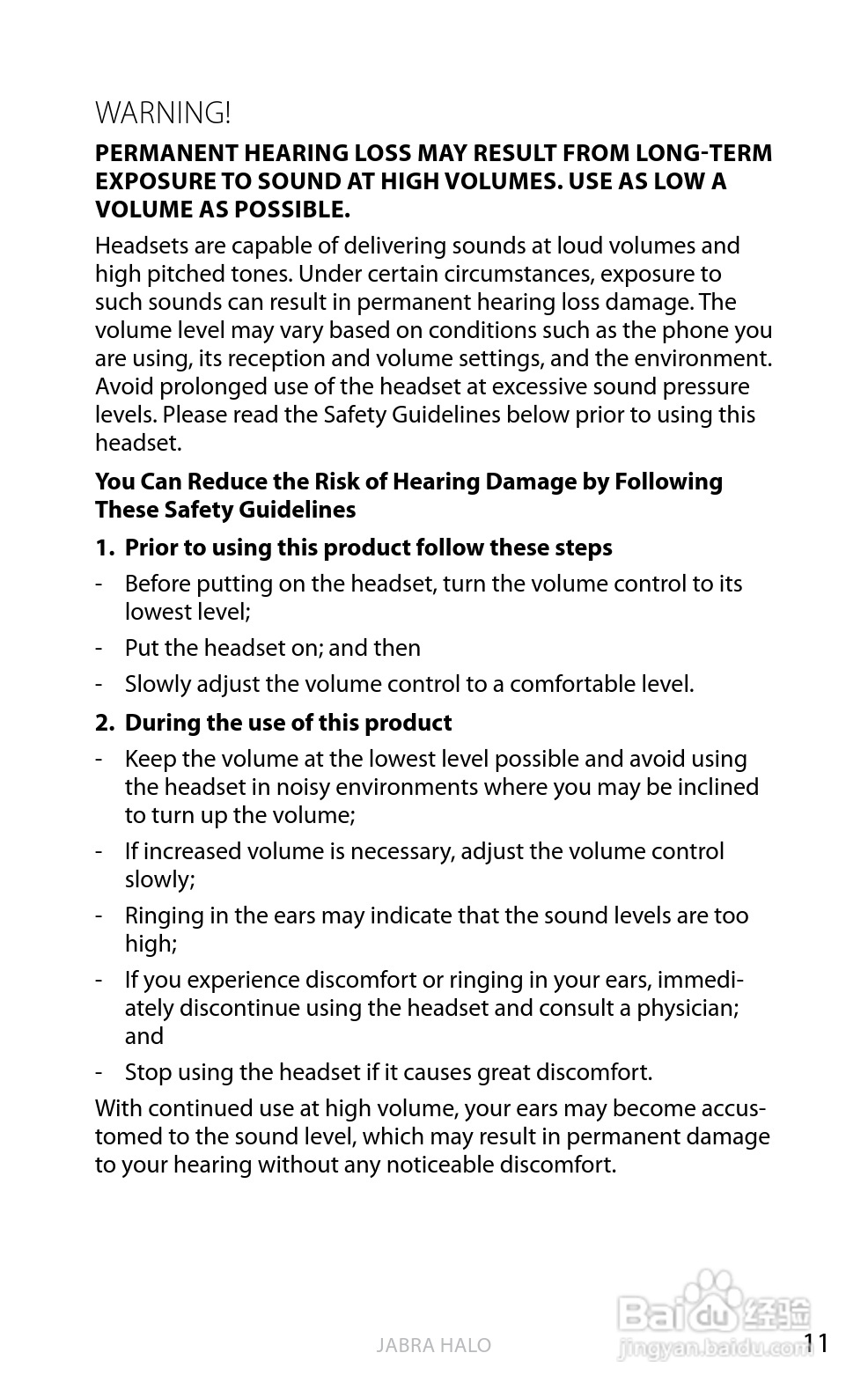 Jabra BT650s蓝牙耳机使用手冊:[3]