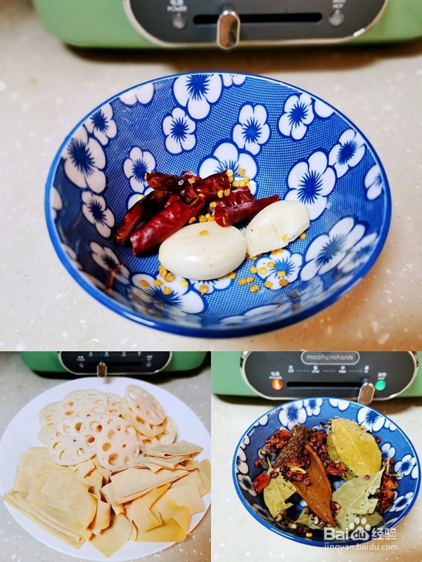 香辣卤豆皮莲藕