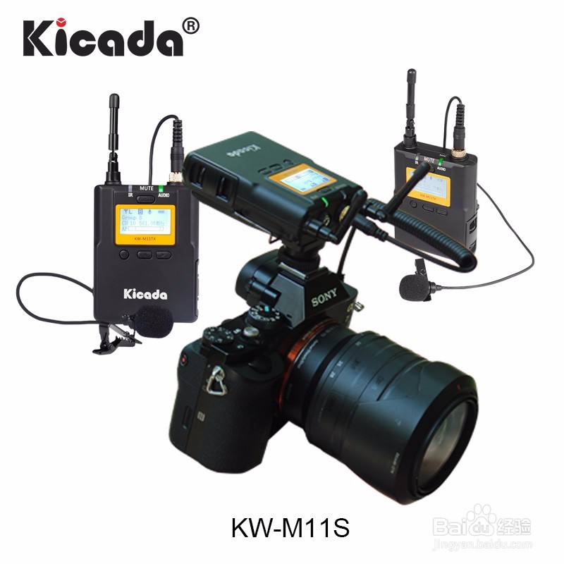 Kicada咔达KW-M11无线麦克风使用说明