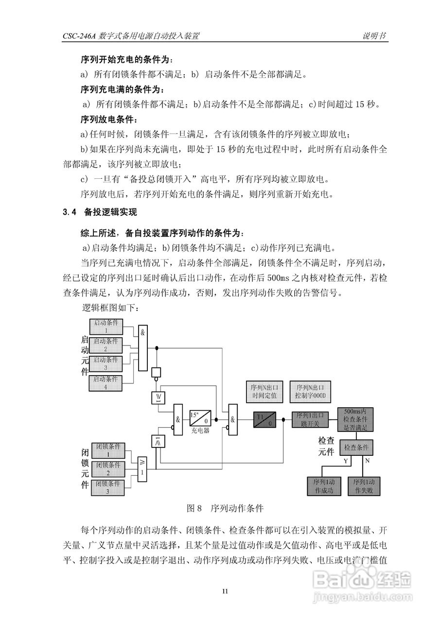 四方CSC-246A数字式备用电源自动投入装置说明书:[2]
