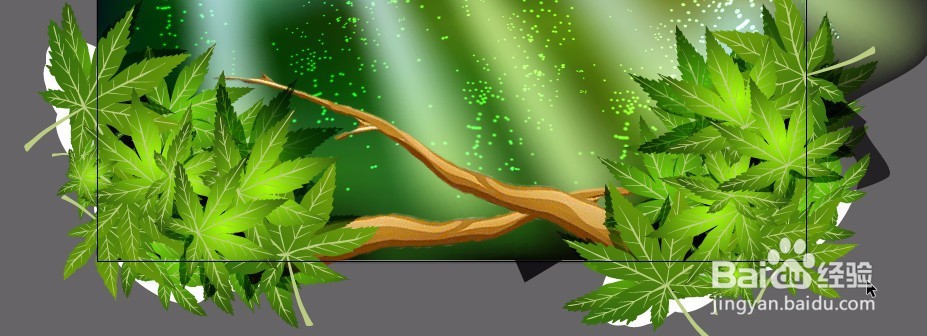 AI教程森林绘制Illustrator cs6