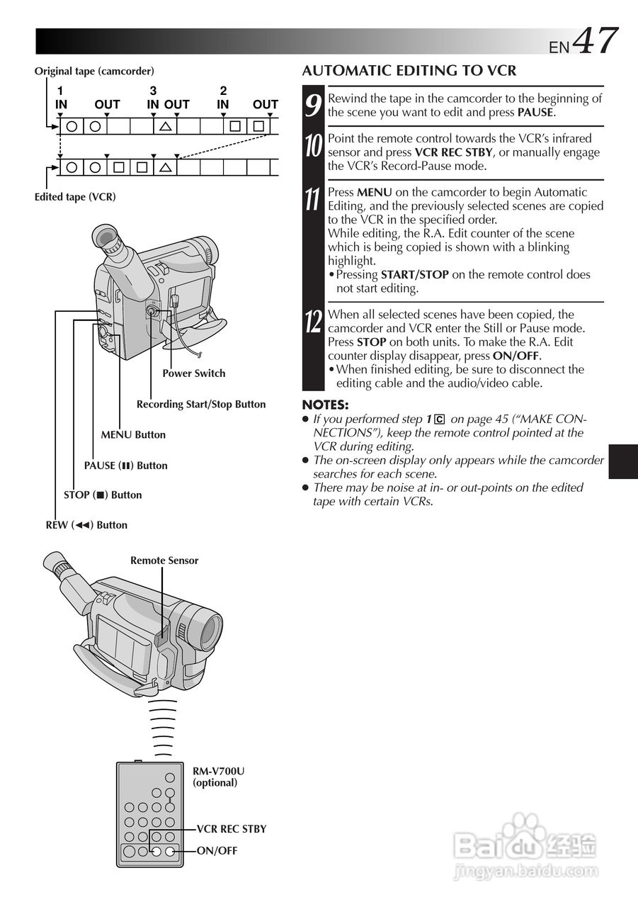 胜利GR-FX11数码摄像机使用说明书:[5]
