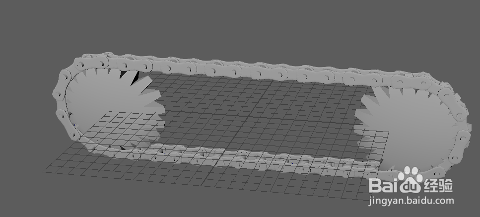 maya MASH制作链条动画