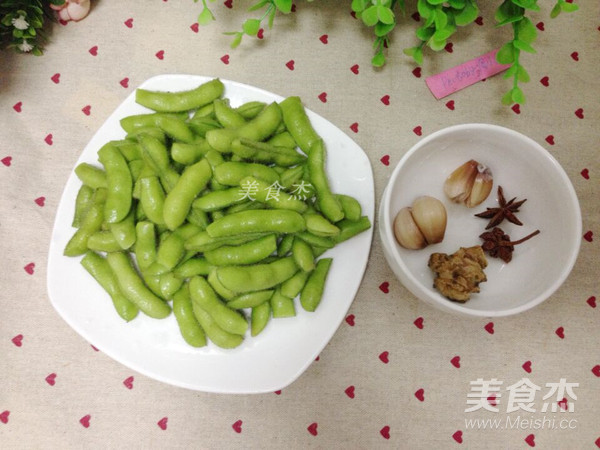 凉拌毛豆的做法