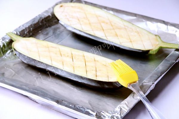 蒜沫剁椒烤茄子